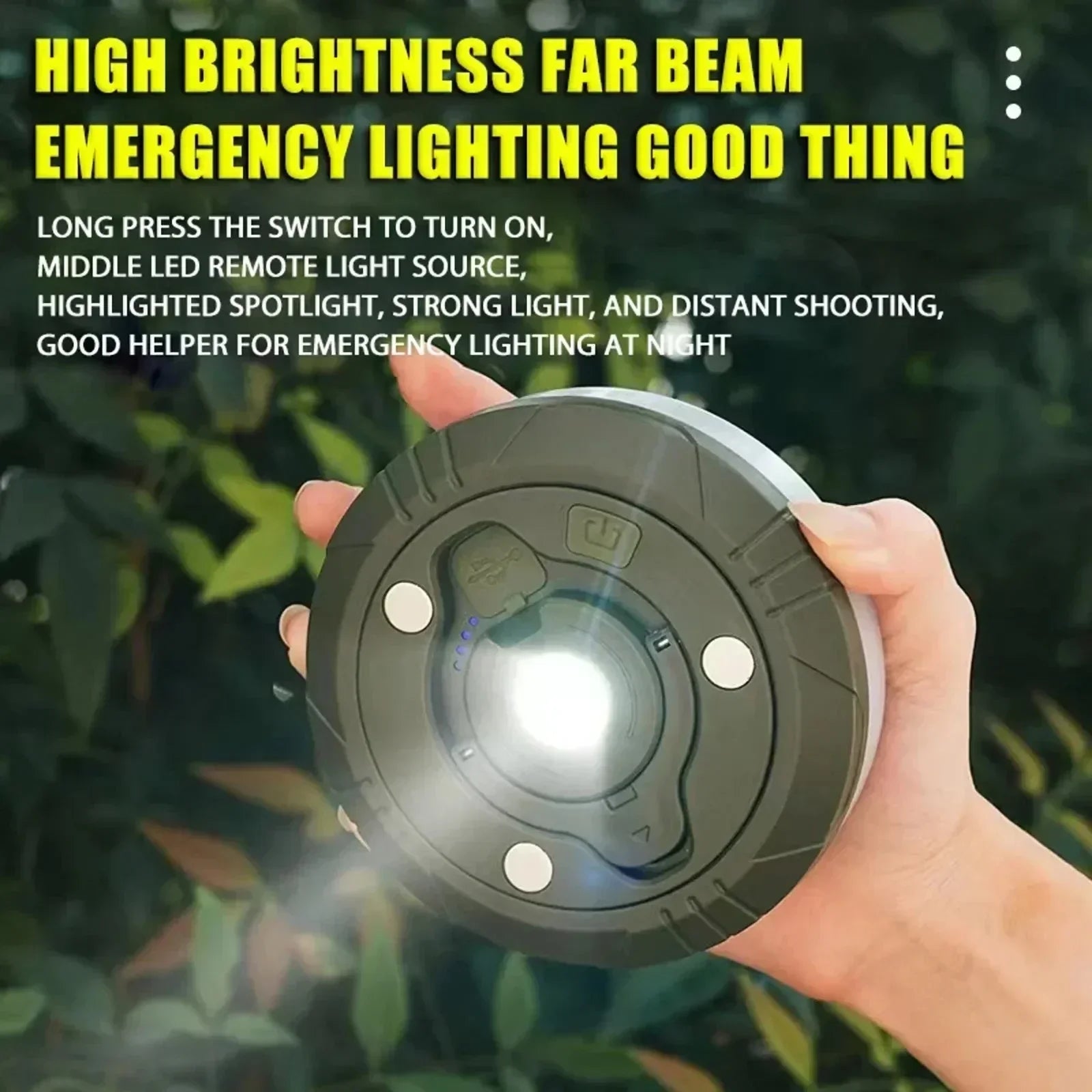 Solar-Powered Camping String Lights โ Warm & Decorative