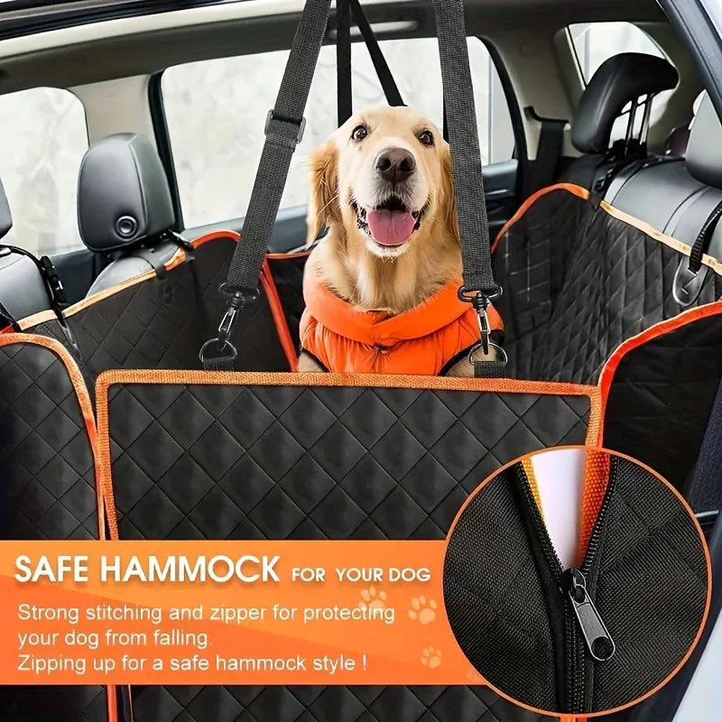 Premium Dog Car Hammock – Scratch-Proof &amp; Waterproof