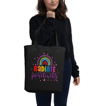 Radiate Positivity Eco Tote Bag