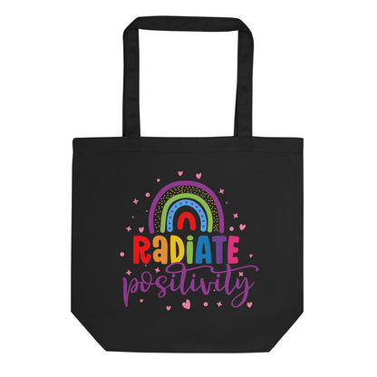 Radiate Positivity Eco Tote Bag