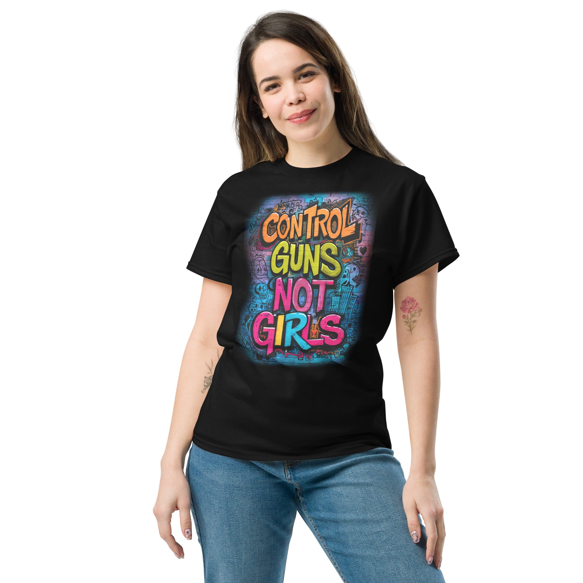 Control Guns Not Girls Unisex classic tee