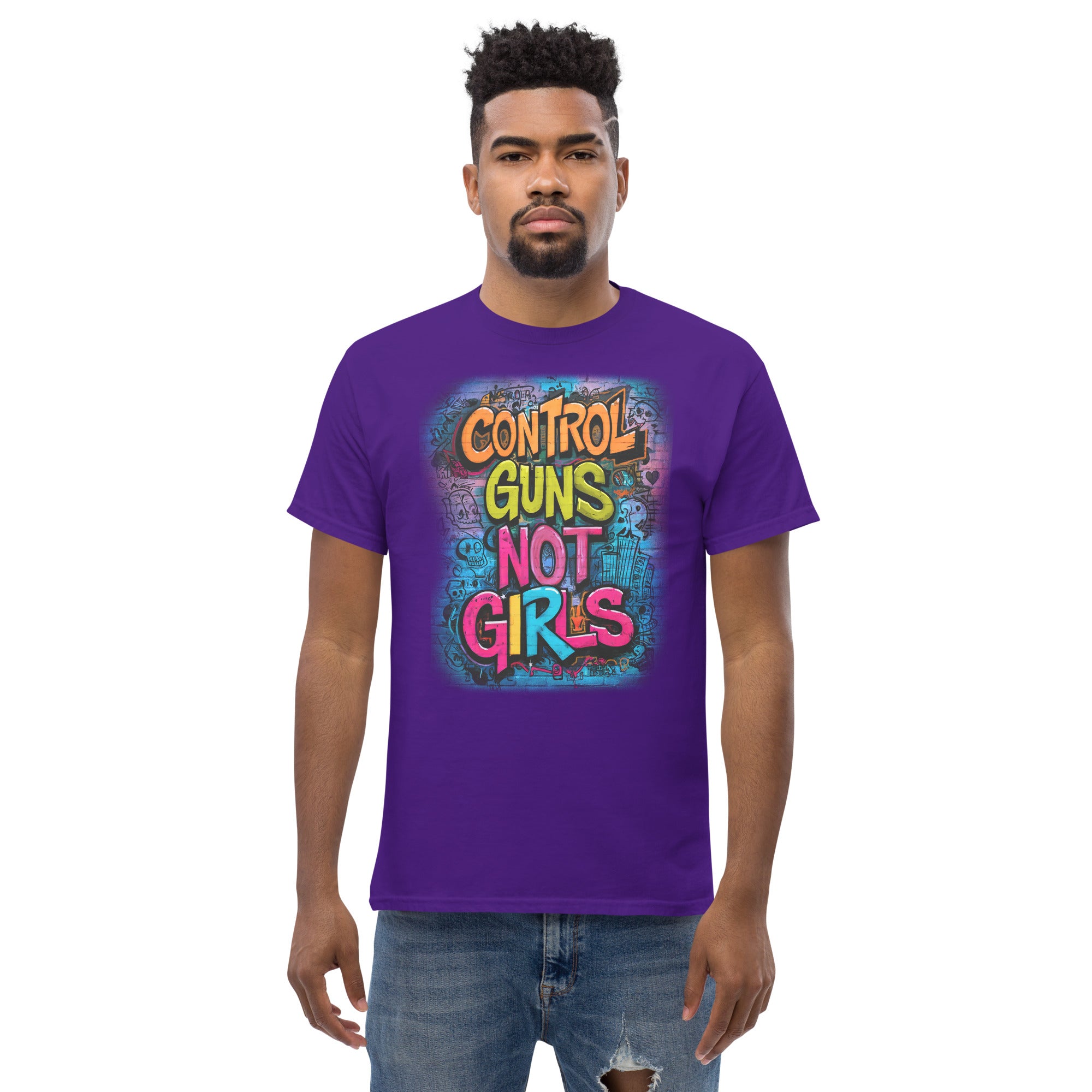 Control Guns Not Girls Unisex classic tee