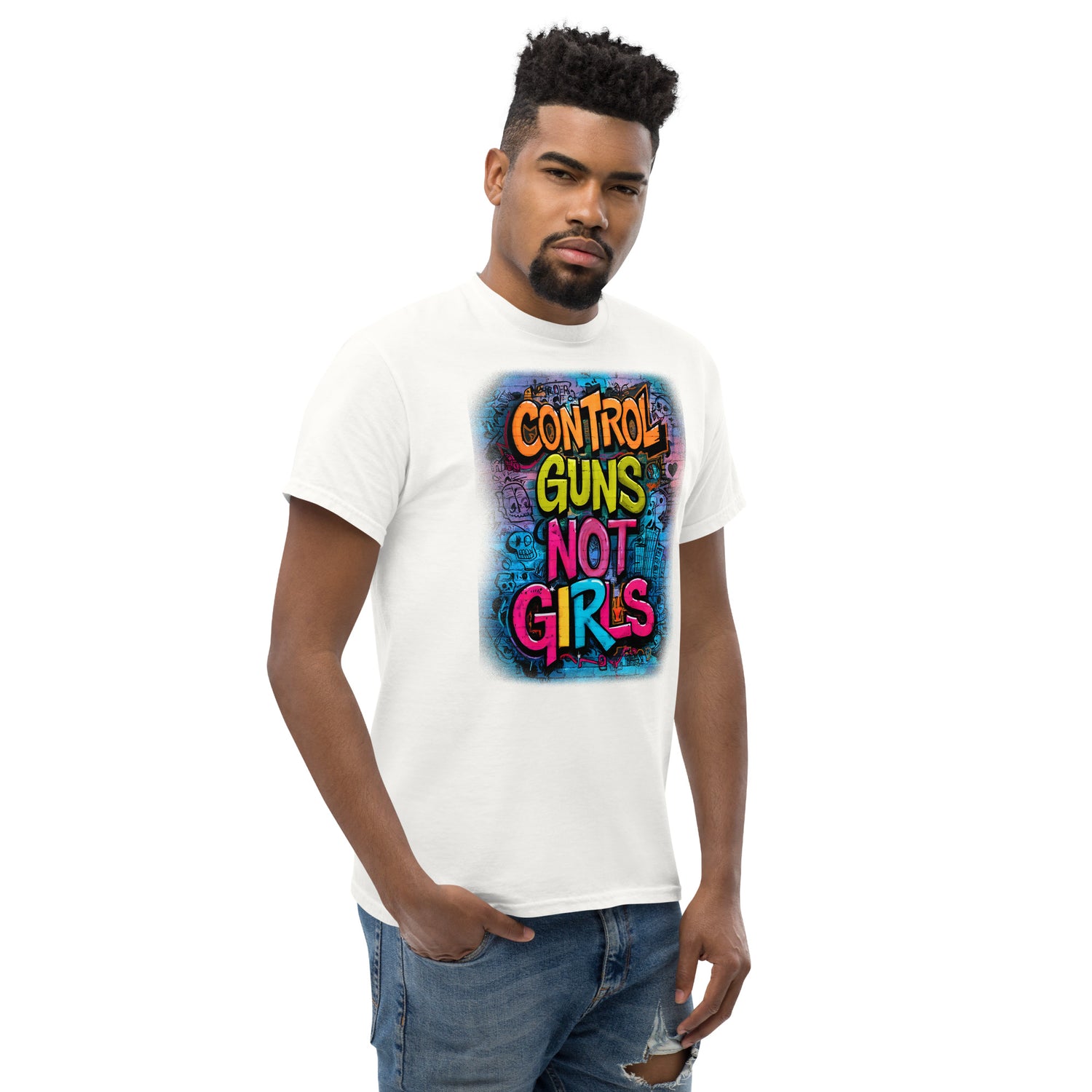 Control Guns Not Girls Unisex classic tee