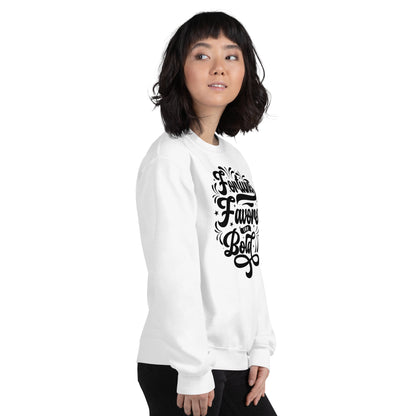 Fortune Favors the Bold Unisex Sweatshirt