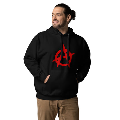 Punk Anarchy Symbol Unisex Hoodie