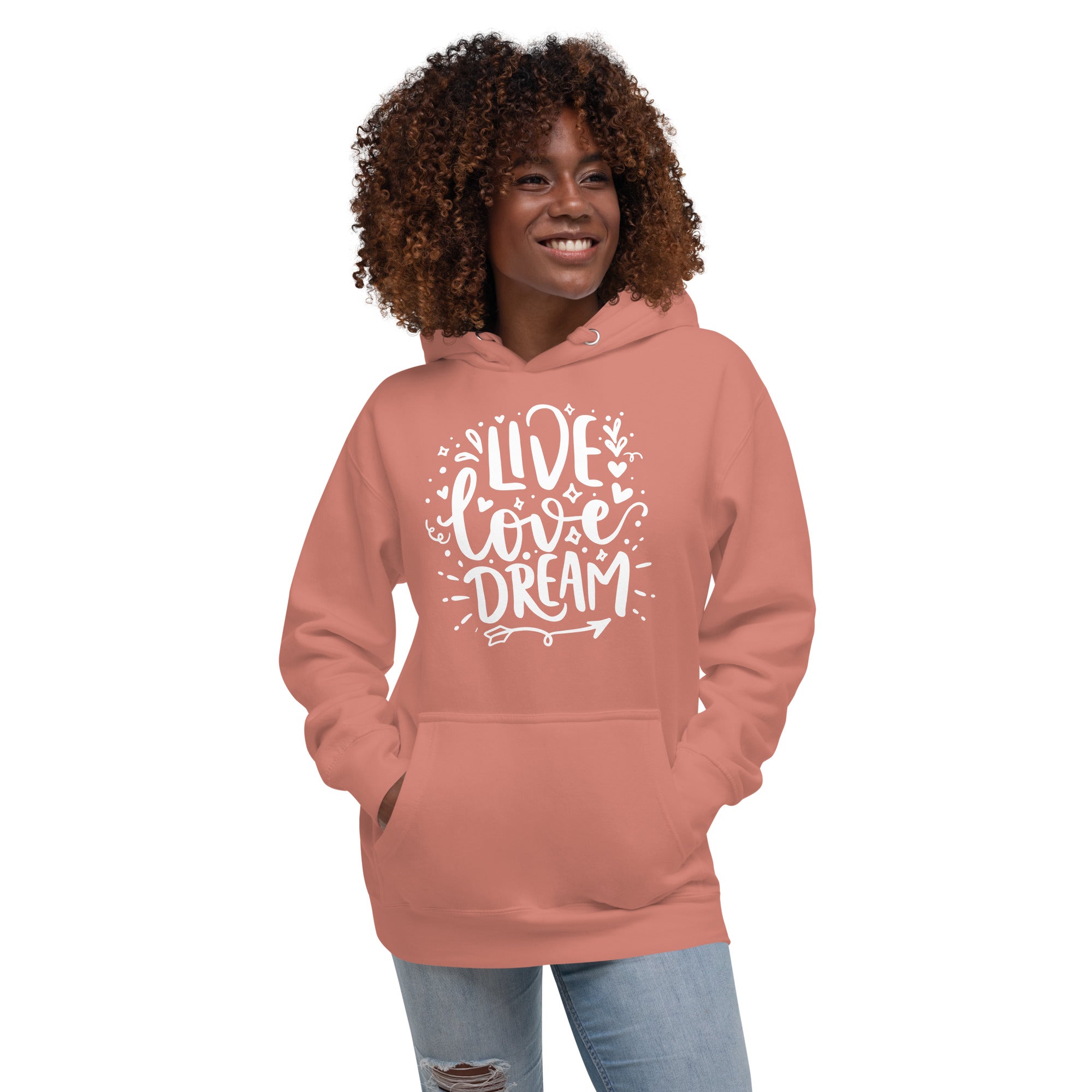 Live, Love, Dream Unisex Hoodie