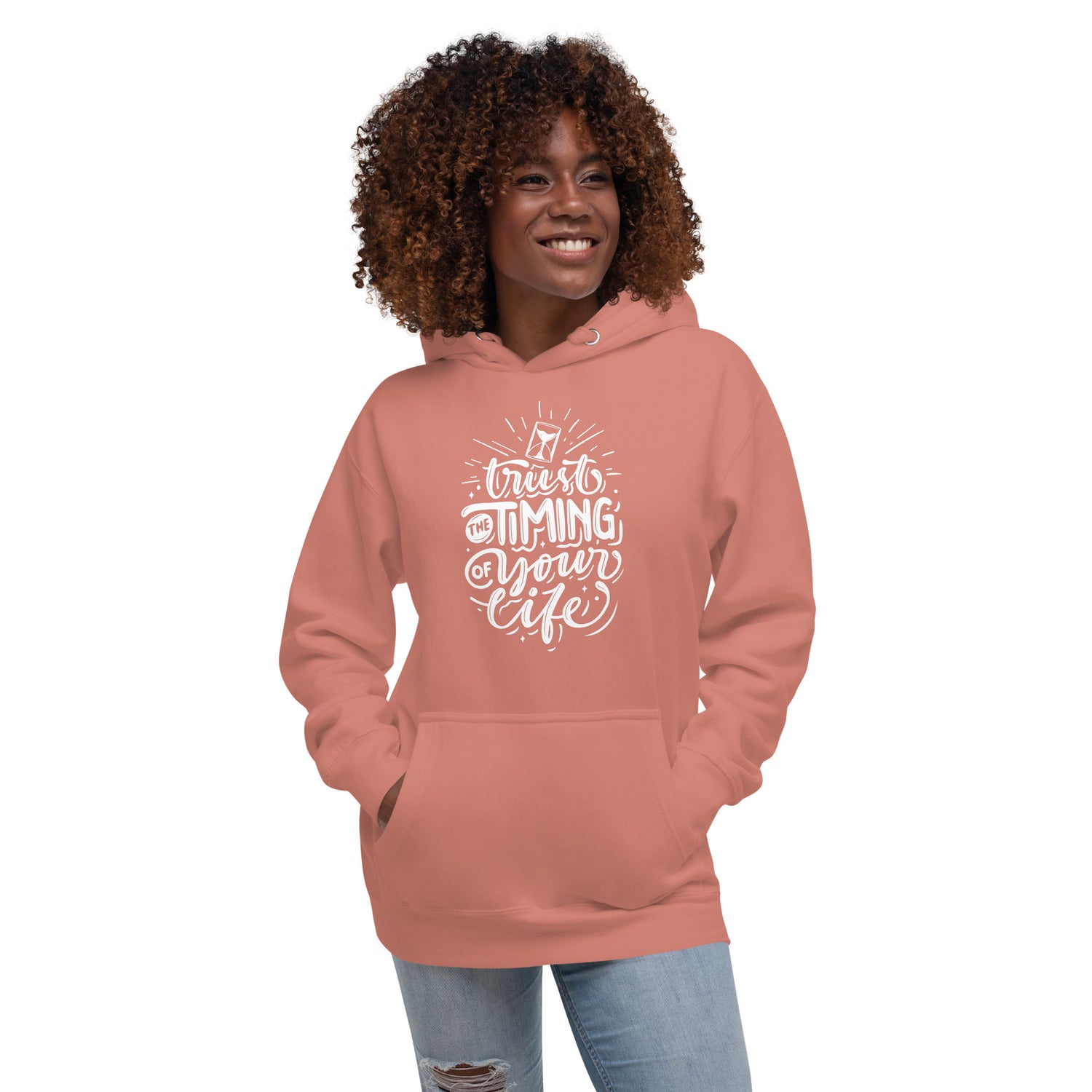 Trust the Timing of Your Life Unisex Hoodie