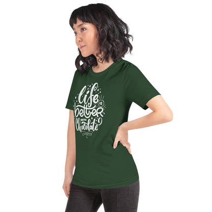 Life is Better with Chocolate Unisex t-shirt