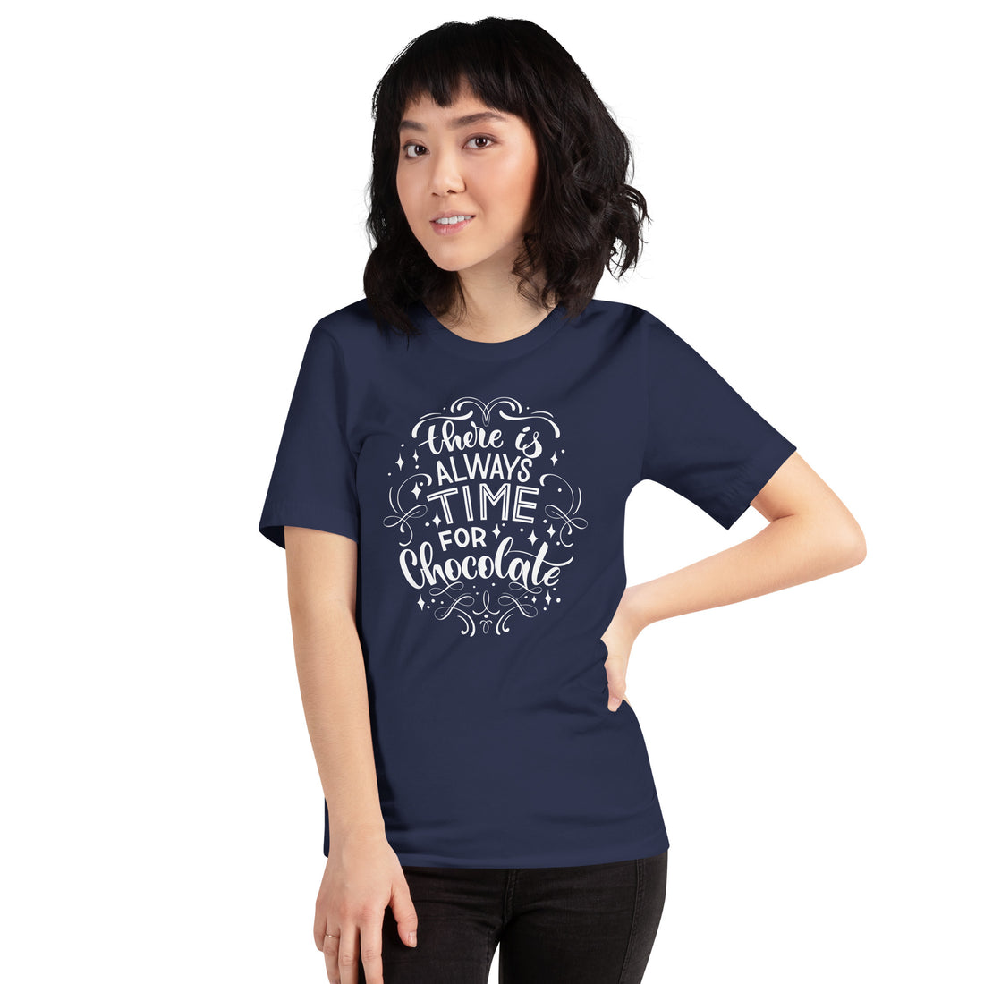 There is Always Time for Chocolate! Unisex t-shirt